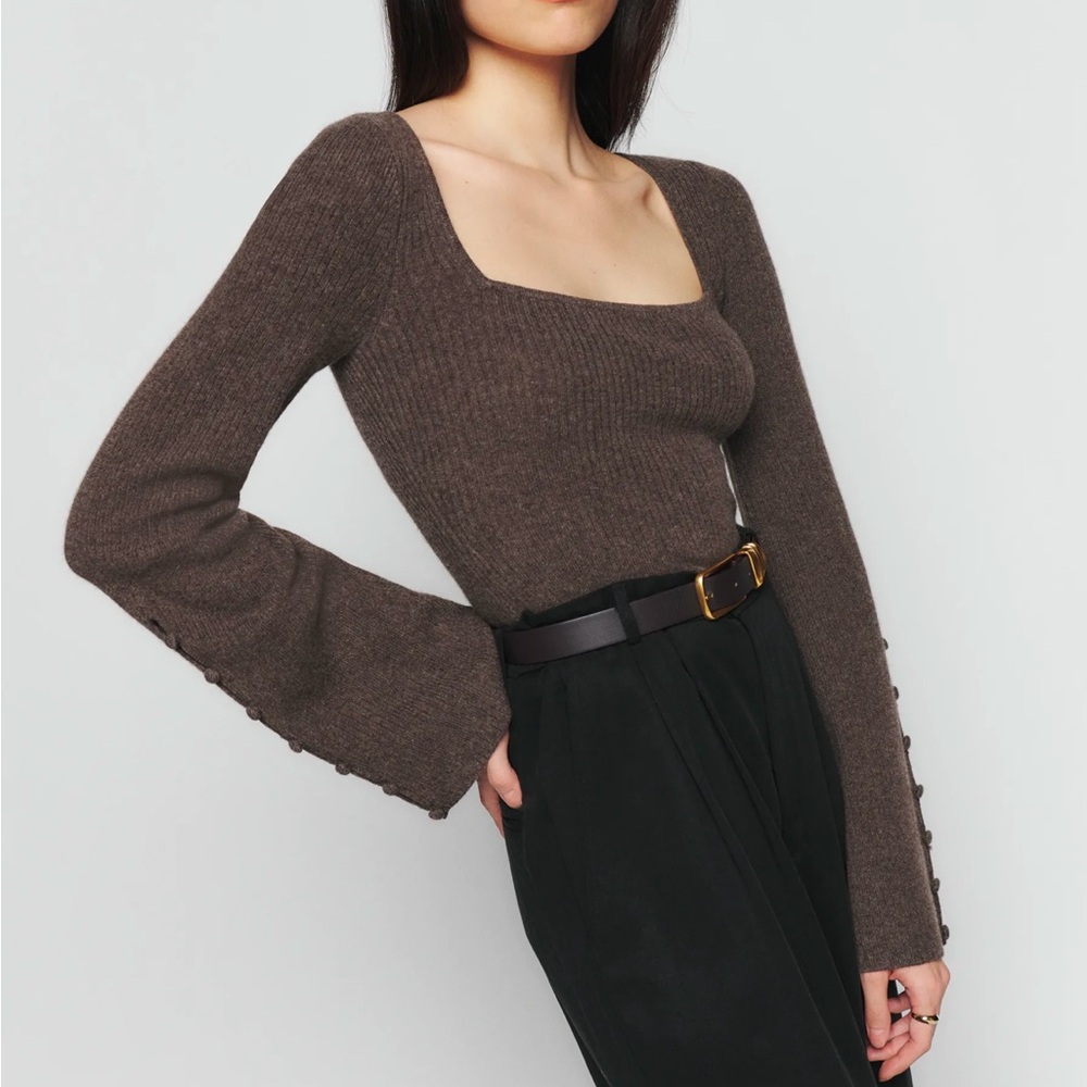Emanuele Cashmere Novelty Button Sweater - perfect condition